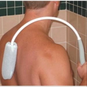 Contoured Long Handled Back Scrubber