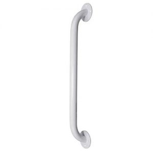 Drive White Steel Grab Bars : 12 Inch White Wall Grab Bar