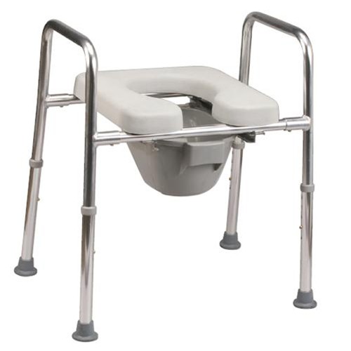 Raised Toilet Seat Safety Frame