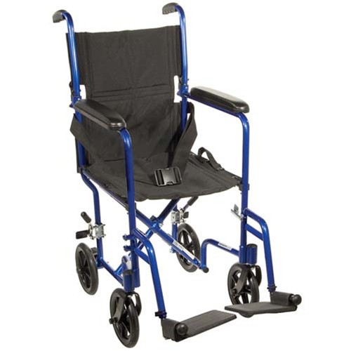 Drive Economy Aluminum Narrow Transport Chair