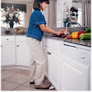 Pedal Works Hands-Free Faucet Controller : Brilliance Polished Chrome Foot Pedal