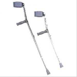 Drive Steel Forearm Crutches : Adult, 5.0 Feet - 6.2 Feet