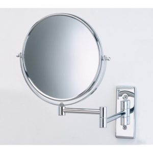 Jerdon 5X Magnifying Wall Mount Swivel Mirror