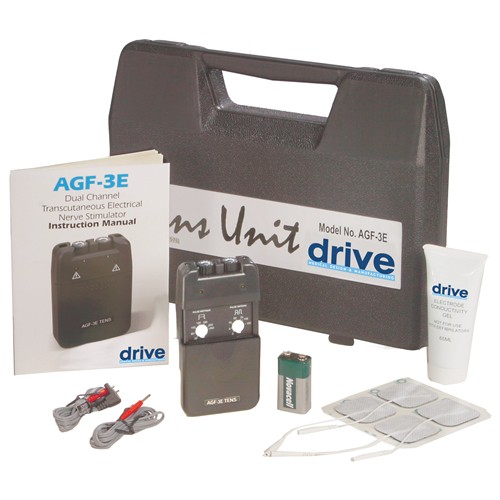 Drive AGF-3E Economy Dual Channel TENS Unit