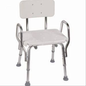 Eagle Snap n Save Shower Chair with Backrest and Arms