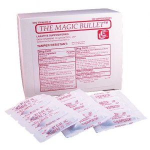 Magic Bullet Suppository : Magic Bullet Suppositories, Box of 100