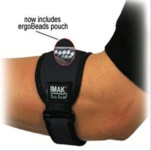 IMAK Adjustable Tennis Elbow Support with Ergobeads