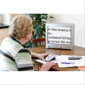 MonoMouse Electronic Magnifier by Bierley : Low (13x Magnification on a 20" Screen)