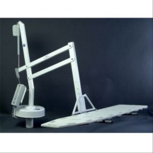 Pool Lift Spine Board Attachment