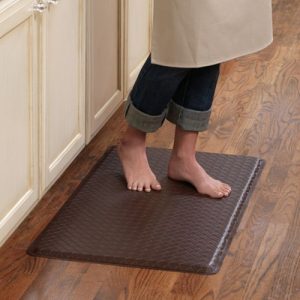 GelPro Chef's Mat - Basketweave : Designer Khaki - 20" x 72"