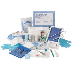Medical Action Industries Suture Removal Kit with Iris Scissors