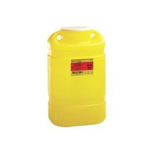 Medical Action Industries Chemotherapy Sharps Container : 8 Gal - Case of 10
