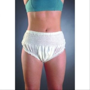 First Quality Prevail Protective Underwear : Waist - 33in. - 44in. Green Small/Medium - Pack of 20