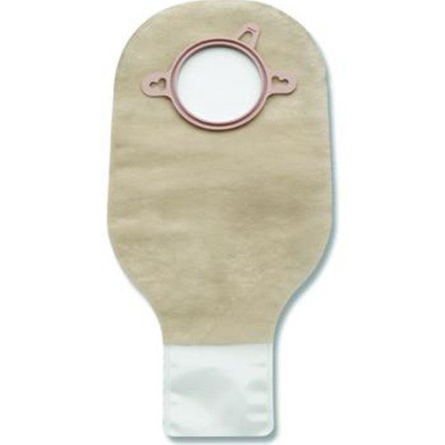 Hollister New Image 12 Inch Drainable Ostomy Pouches : Flange Size - 2 3/4in. - Color Match - Blue Box of 10