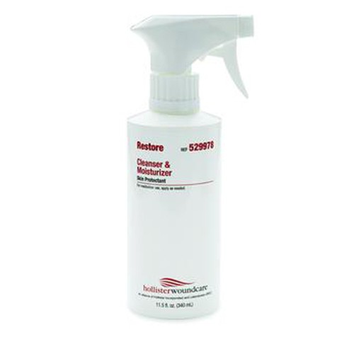 Hollister Restore Cleanser & Moisturizer Skin Protectant 12oz : Box of 12