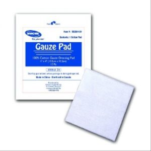 Invacare Supply Group Invacare Sterile Gauze Pad - Sterile : 4 x 4" 12 Ply Case of 1200