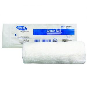 Invacare Supply Group Invacare Gauze Roll - Sterile : 4 x 131" - Each
