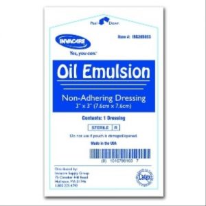 Invacare Supply Group Invacare Oil Emulsion Dressing - Sterile : 3 x 3in. Case of 600