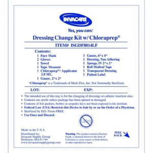 Invacare Supply Group Drsg Chg No Alcohol W/ mmm161 : Case of 30