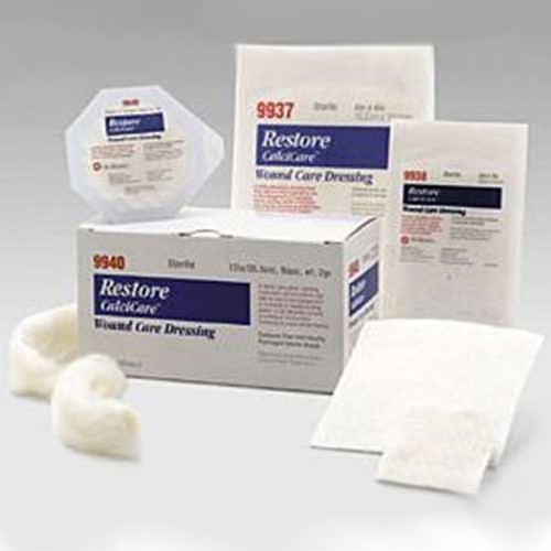 Hollister Restore Calcium Alginate Dressing : 4" x 8" Box of 5
