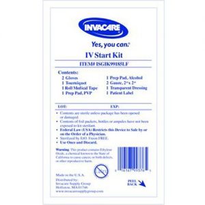 Invacare IV Start Kit : Case of 50