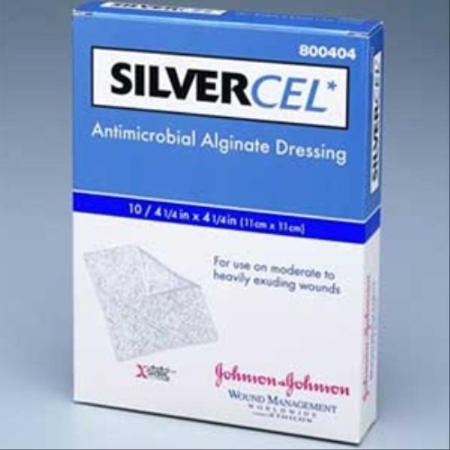 SILVERCEL Sterile Antimicrobial Alginate Dressing : 1 X 12" Rope - Box of 5