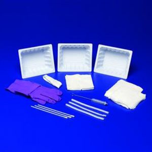 Kendall Trach Care Kits with Removable Basin : Case of 20