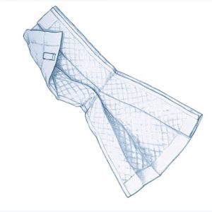Kendall Adult Brief with Flat Fold Design : White Unisize - Case of 100