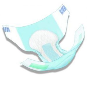 Kendall Wings HL 3D Disposable Adult Briefs : Waist Size - 59- 64" X- Large - Case of 6