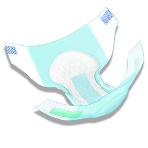 Kendall Wings HL 3D Disposable Adult Briefs : Waist Size - 59- 64" X- Large - Case of 6