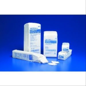 Kendall CURITY Gauze Pad : 4 x 4" 12- ply Box of 100