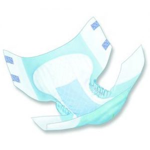 Kendall Wings Choice Plus Quilted Disposable Briefs : Medium - Waist Size 32-44" - Case of 96