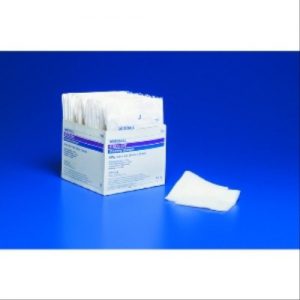 Kendall EXCILON Drain Sponge : 4 x 4" 6- ply Box of 25