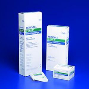 Kendall TELFA Island Non Adherent Dressings : 4 X 8in. Case of 100