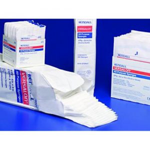 Kendall VERSALON Nonwoven All-Purpose Sponges : Pack of 200