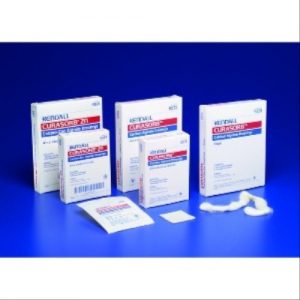 Kendall CURASORB Calcium Alginate Dressing : 4 x 4in. Box of 10