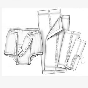 Covidien HandiCare Garment Liners : Size - 4 1/2in. x 14in. Light Absorbency Case of 125
