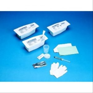 Mentor Corporation Catheter Insertion Tray : includes 10 cc prefilled syringe with BZK wipes - Each