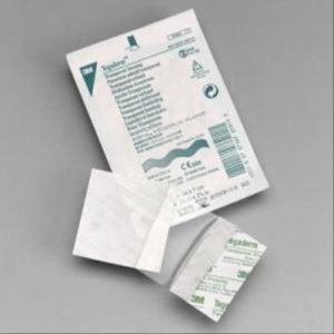 3M Tegaderm Transparent Film Dressing : 6 x 7 cm Single First Aid w/ Label