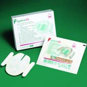3M Tegaderm I.V. Advanced Securement Dressing : 4" x 6.125" Box of 25