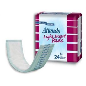 Attends Light Incontinence Insert Pads