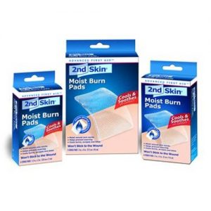 Spenco 2nd Skin Moist Burn Pads : 3" x 4" Box of 3