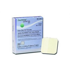 ConvaTec DuoDERM Extra Thin CGF Dressing : 3" x 3" - Each