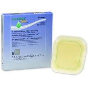 ConvaTec DuoDERM Signal : 7.5 x 4.3in. Oval Box of 5
