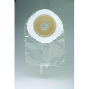 ConvaTec ActiveLife One-Piece Closed-End Pouch with Skin Barrier : 3/4 - 2in. Transparent Box of 15