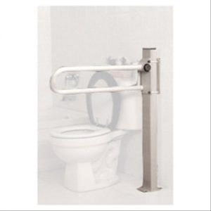 HealthCraft Floor Mast for PT Rail : White Floor Mast