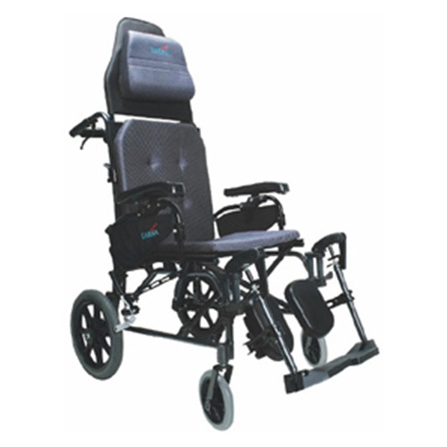 Karman Healthcare V-Seating Recliner Transport : 16"W x 17"D Seat