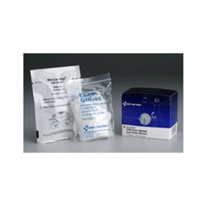 CPR Face Shield with Vinyl Gloves