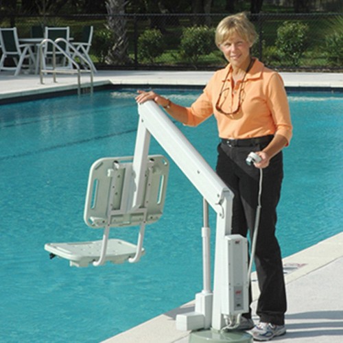 AXS Semi Portable Aquatic Pool Lift : Standard Package
