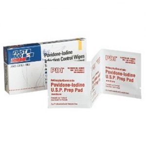 Povidone Lodine Infection Control Wipe A338